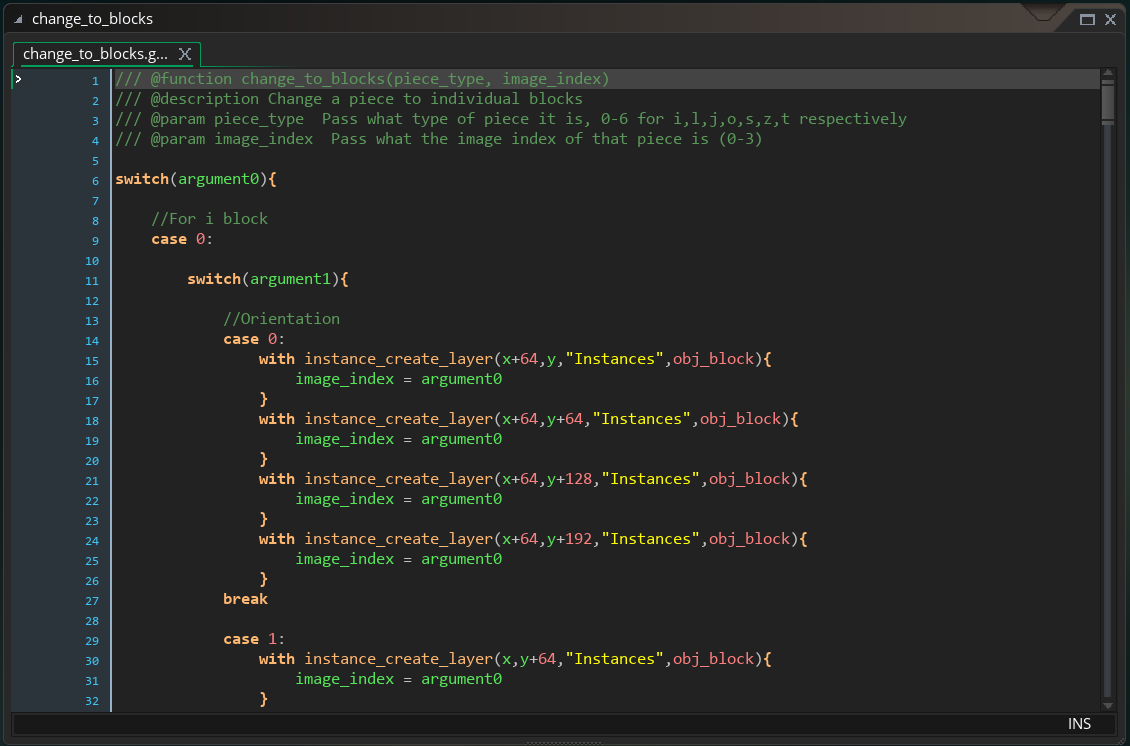 script screen